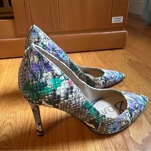 Sam Edelman Hazel pumps Worn once 6.5 Floral